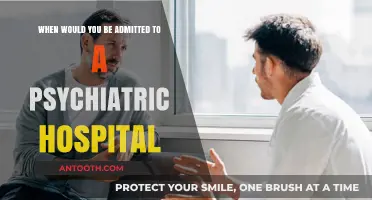 Understanding Psychiatric Hospital Admissions: When and Why It Happens