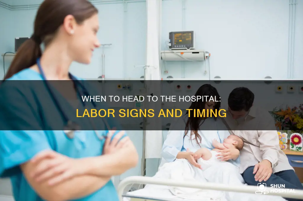 when yo your labor hospital