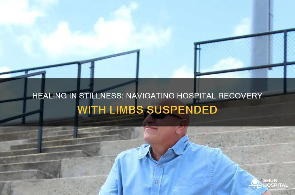 when youre in the hospital with limbs strung up