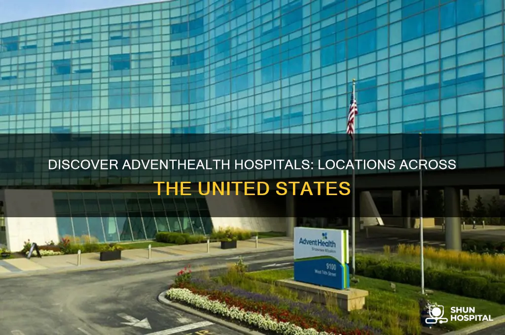 where are adventhealth hospitals located