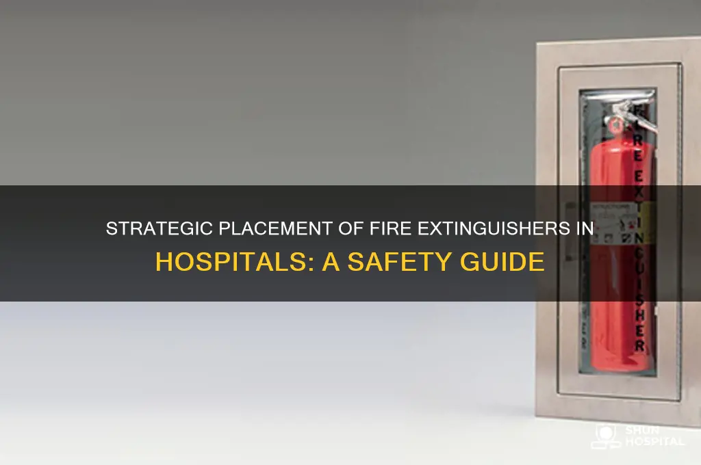 where are fire extinguishers located in hospitals