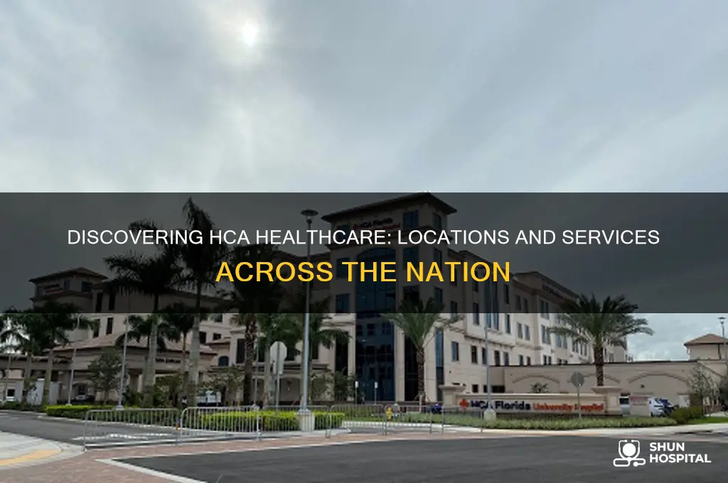 where are hca hospitals