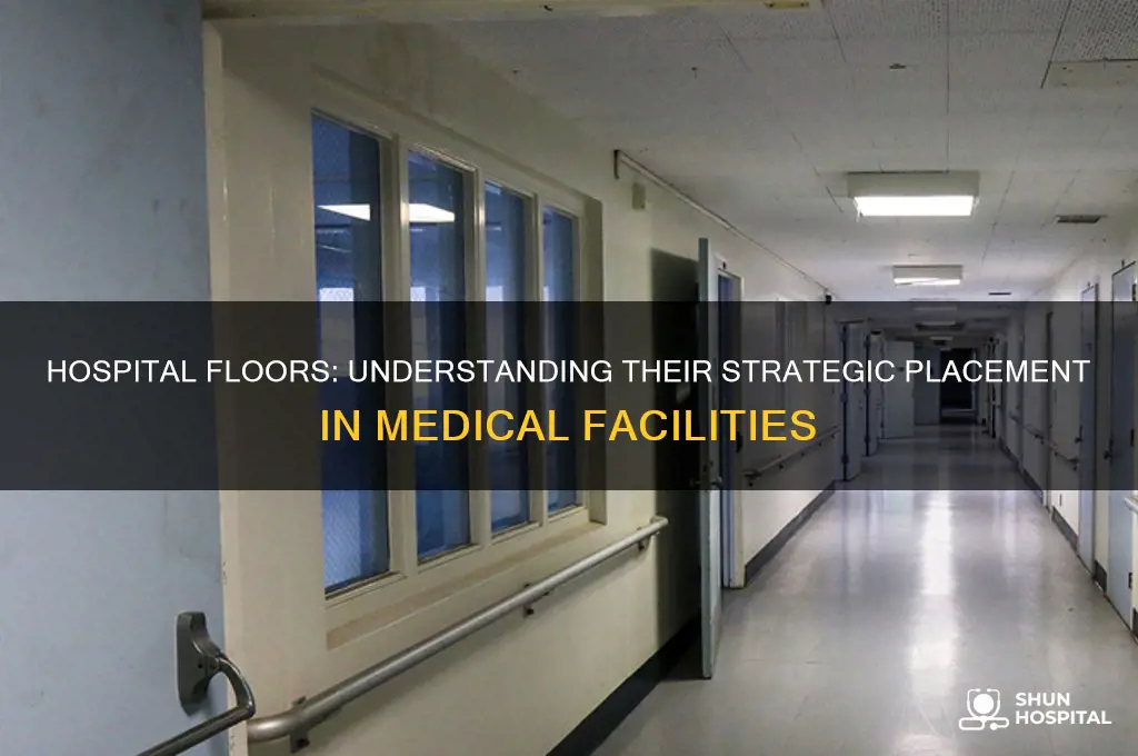 where are hospital floors usually located at