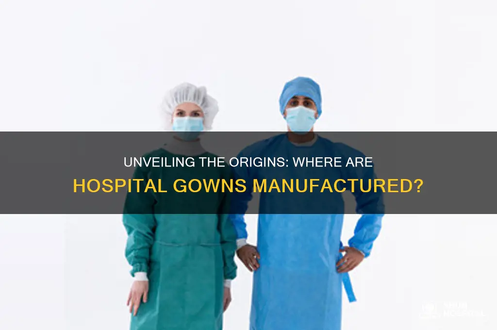where are hospital gowns made