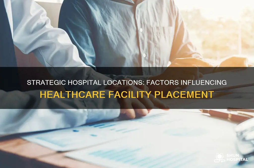 where are hospitals placed