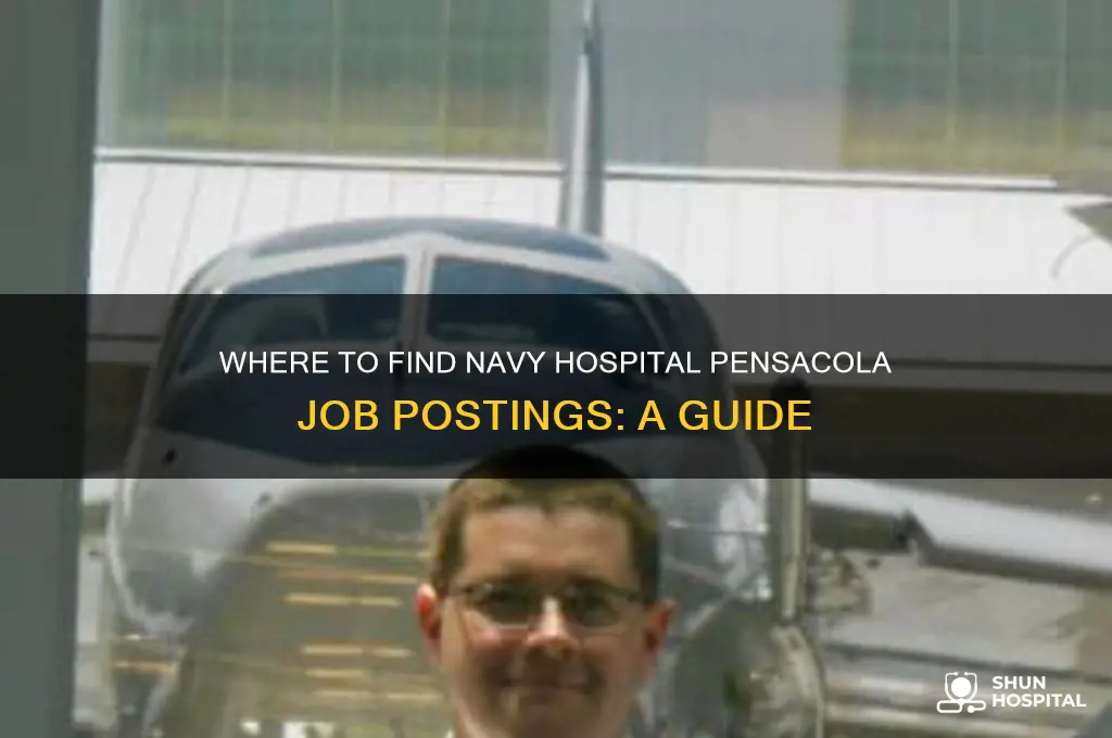 where are jobs posted for the navy hospital in pensacola