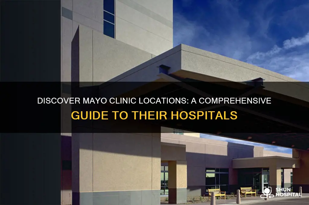 where are mayo hospitals located