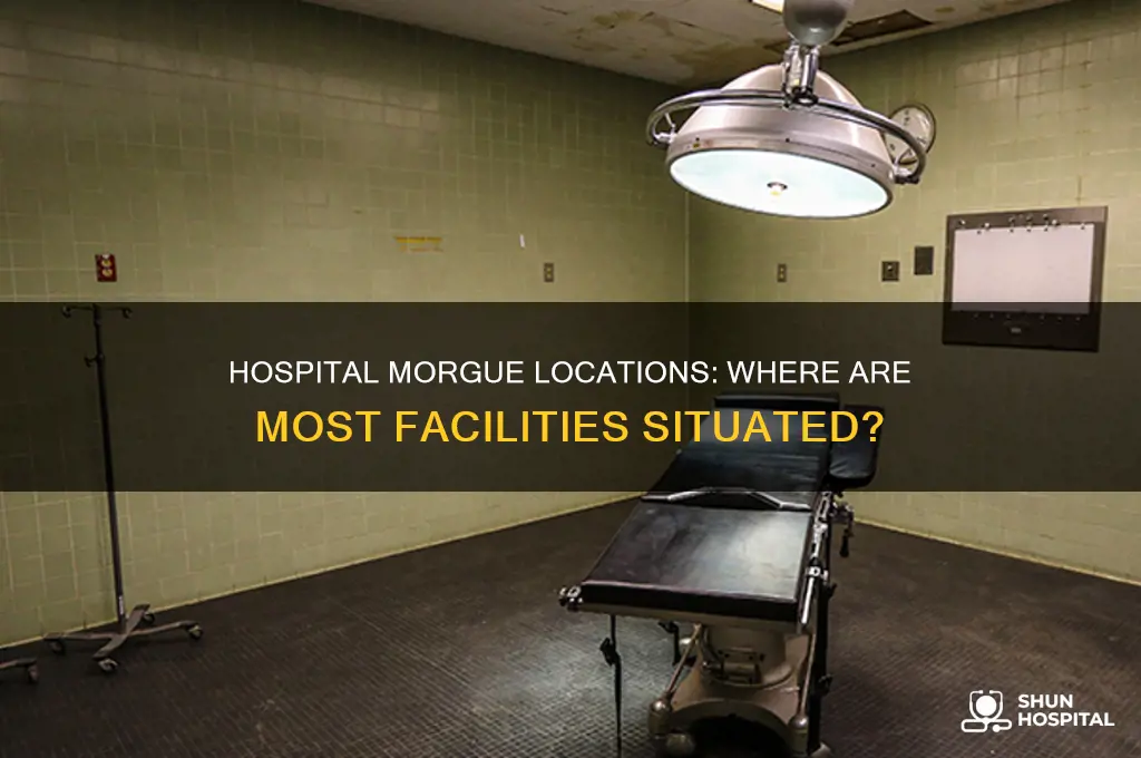 where are most hospital morgues