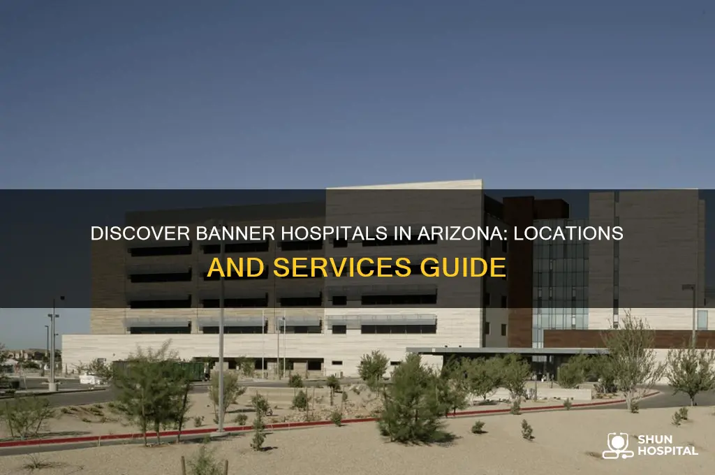 where are th banner hospitals in az
