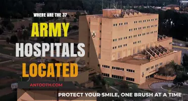 Discover the Locations of 37 Army Hospitals Across the Nation
