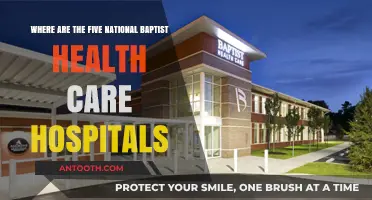 Discovering the Locations of National Baptist Health Care Hospitals