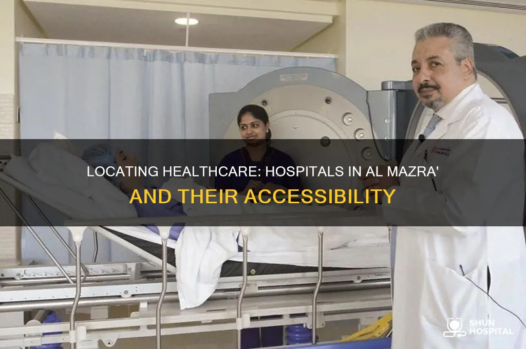 where are the hospitals in al mazra