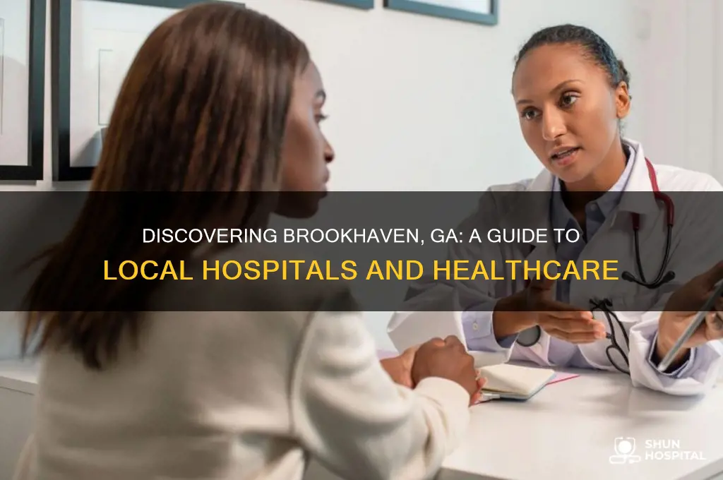 where are the hospitals in brookhaven ga