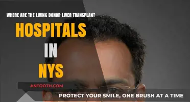 Living Donor Liver Transplant Hospitals in New York State: Locations