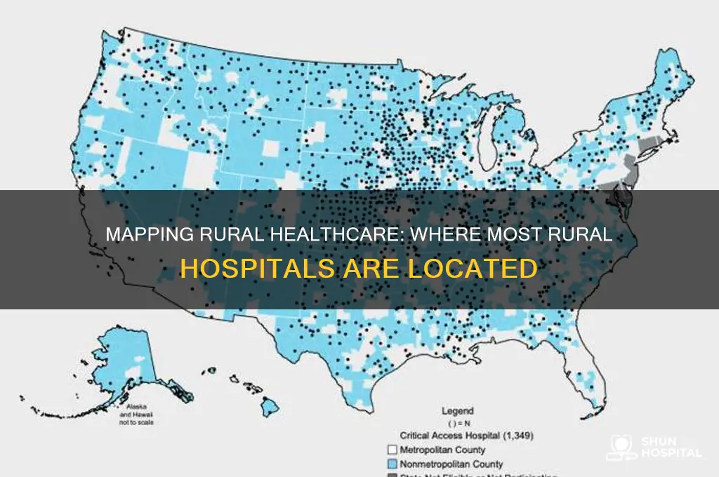 where are the majority of rural hospitals