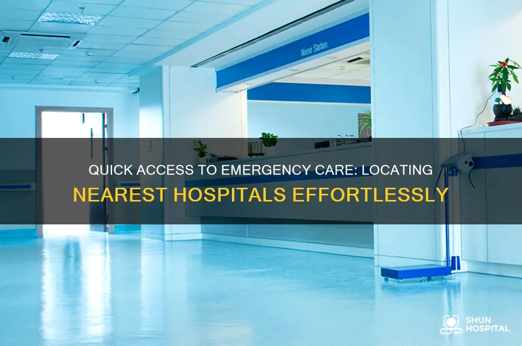 where are the nearest hospitals
