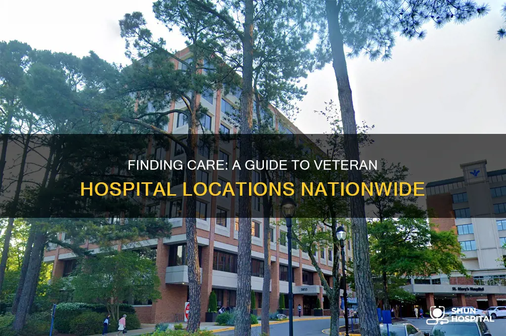 where are vetran hospitals located