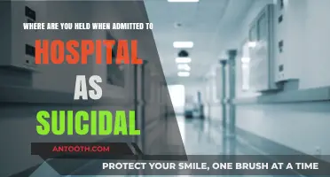 Understanding Hospitalization for Suicidal Thoughts: Where Patients Are Admitted