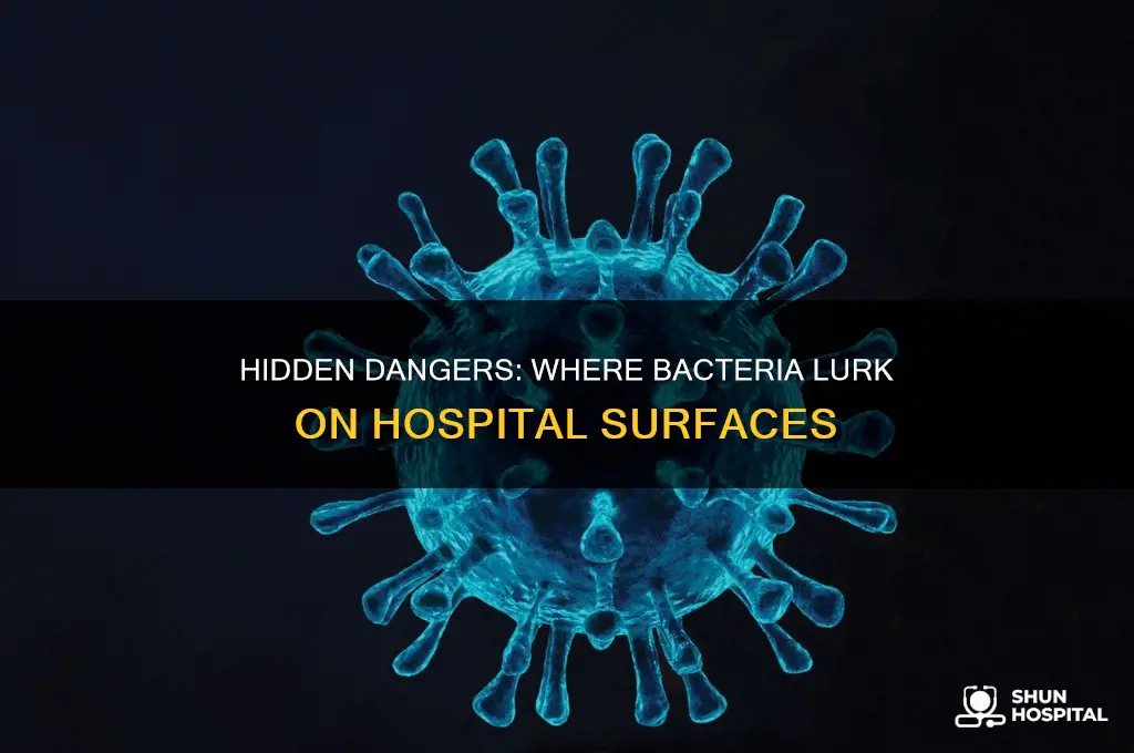 where bacteria in hospital surfaces
