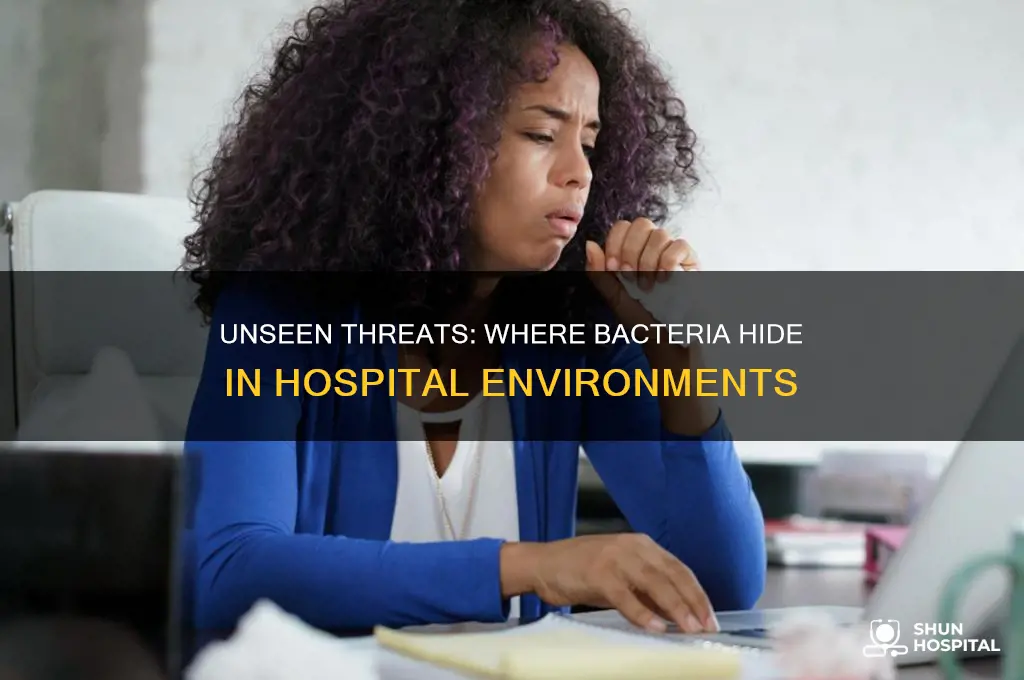 where bacteria lives in hospitals