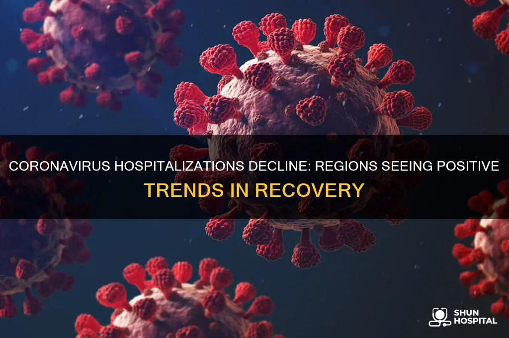 where coronavirus hospitalizations are falling