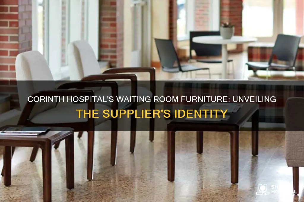where did corinth hospital purchase furniture in waiting room