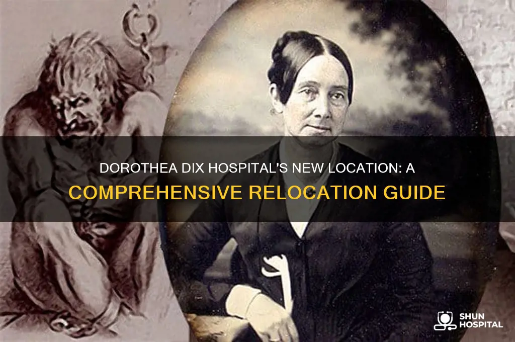 where did dorothea dix hospital moved too