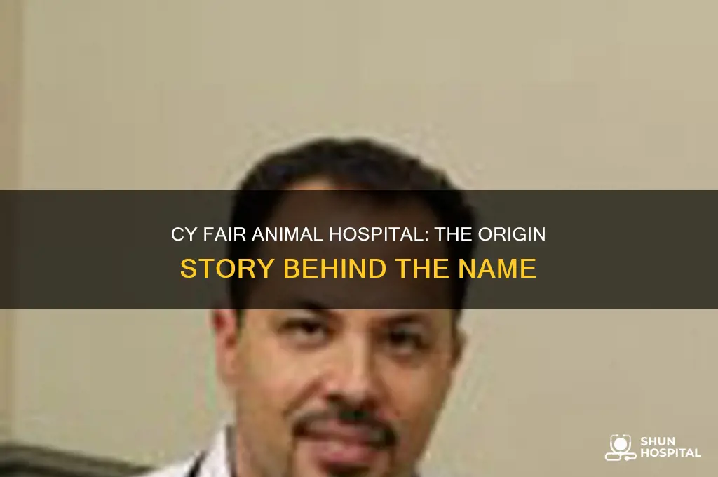where did the name cy fair animal hospital come from