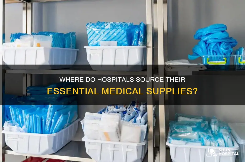 where do hospitals buy their medical supplies