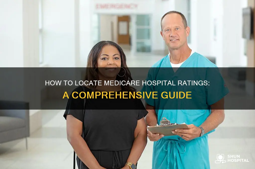 where do i find the medicare ratings of hospitals