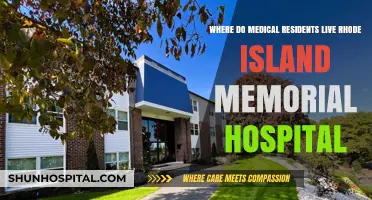 Where Do Medical Residents Live Near Rhode Island Memorial Hospital?