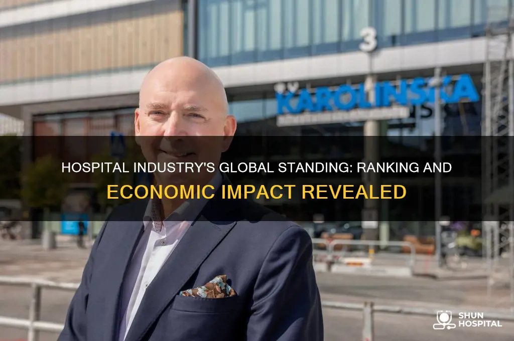 where does hospital industry rank