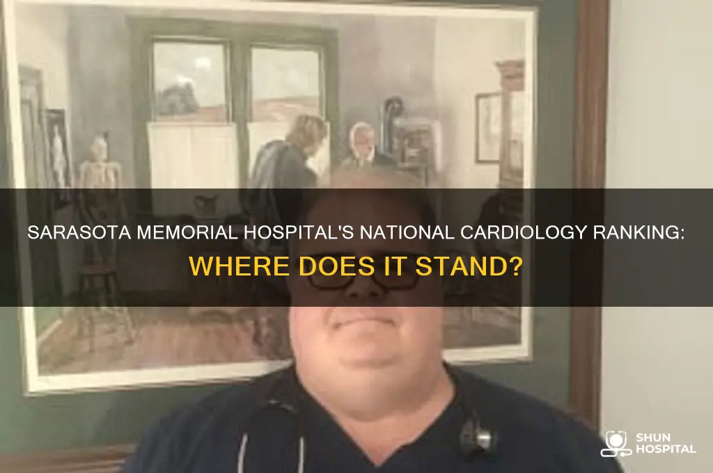 where does sarasota memorial hospital rank in national cardiology
