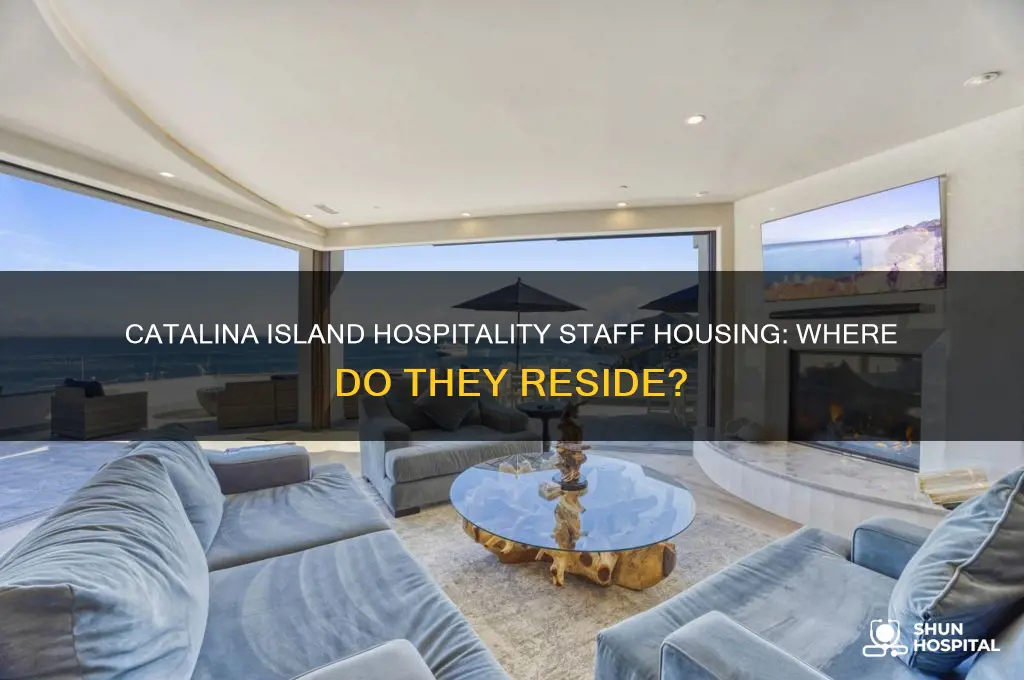 where does the hospitality staff on catalina island live