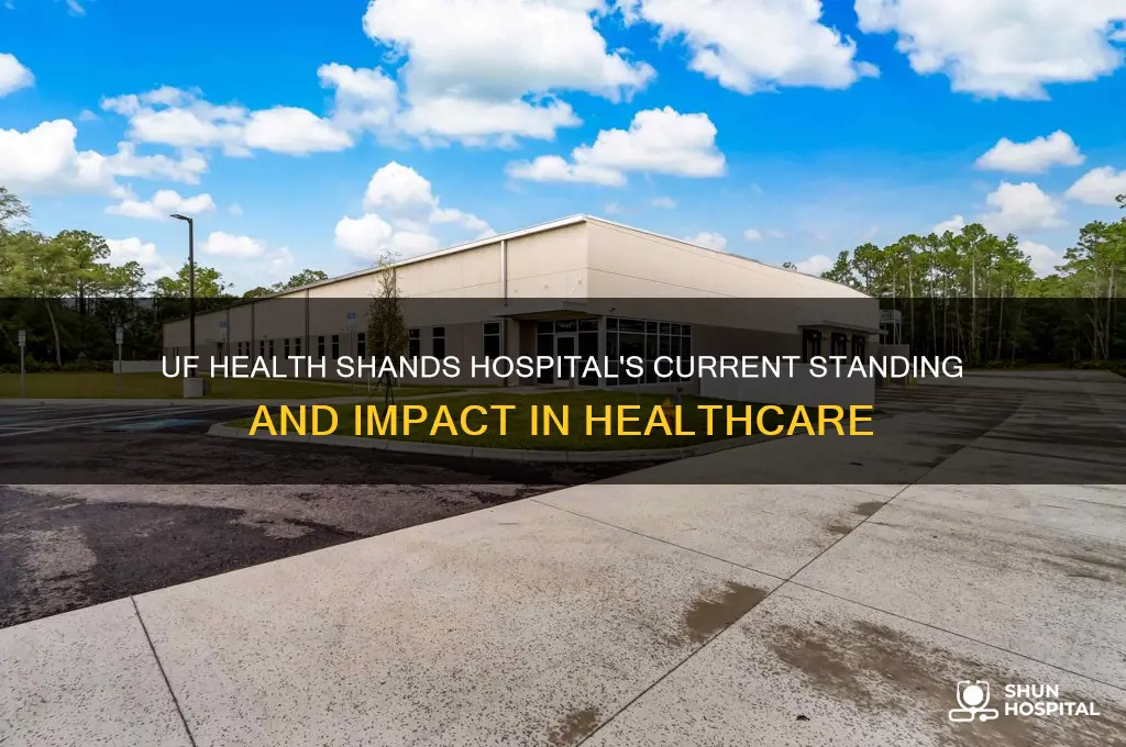 where does uf health shands hospital stand