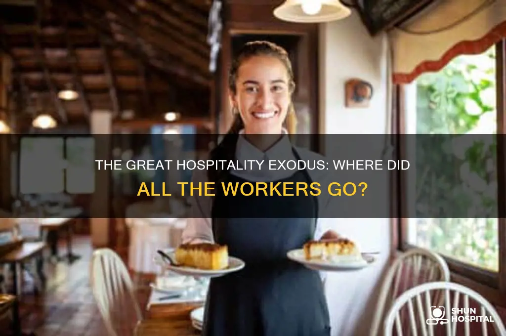 where have all the hospitality workers gone