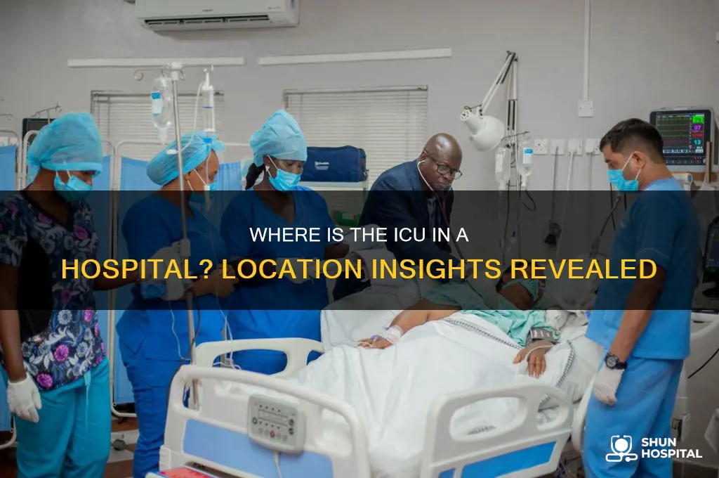 where in a hospital is the icu typically located