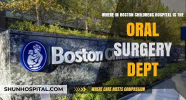Finding Boston Children's Hospital's Oral Surgery Department: Location Guide