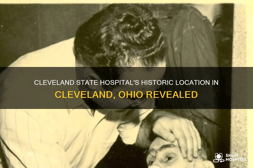 where in cleveland ohio was the cleveland state hospital