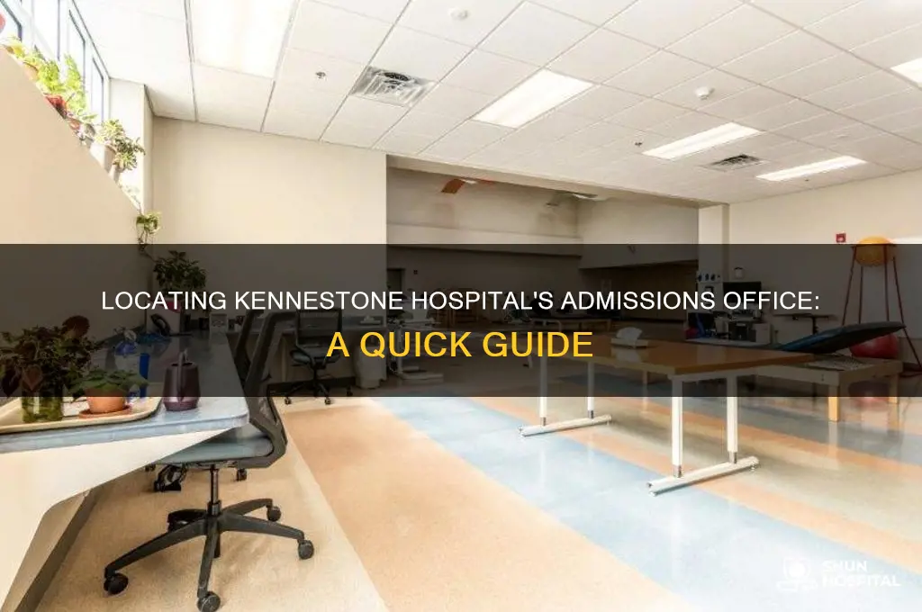 where is admissions office at kennestone hospital