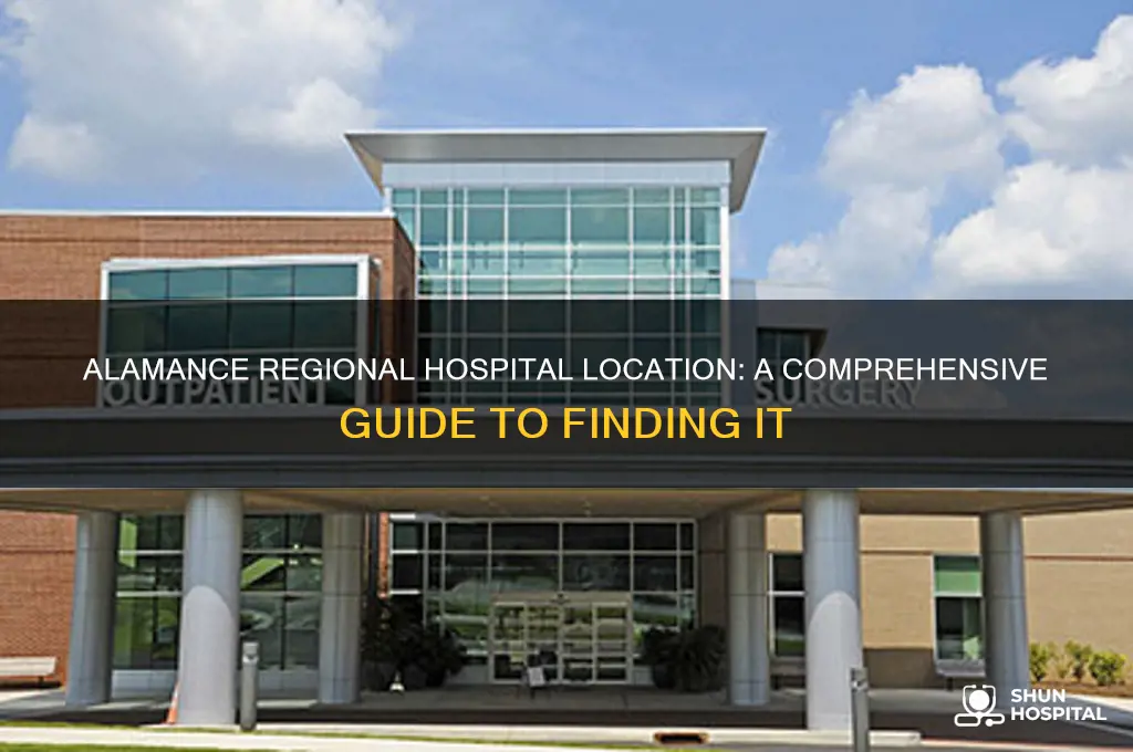 where is alamance regional hospital
