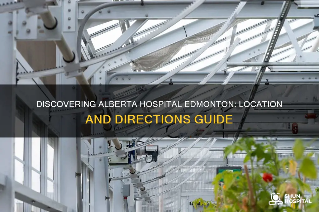 where is alberta hospital edmonton