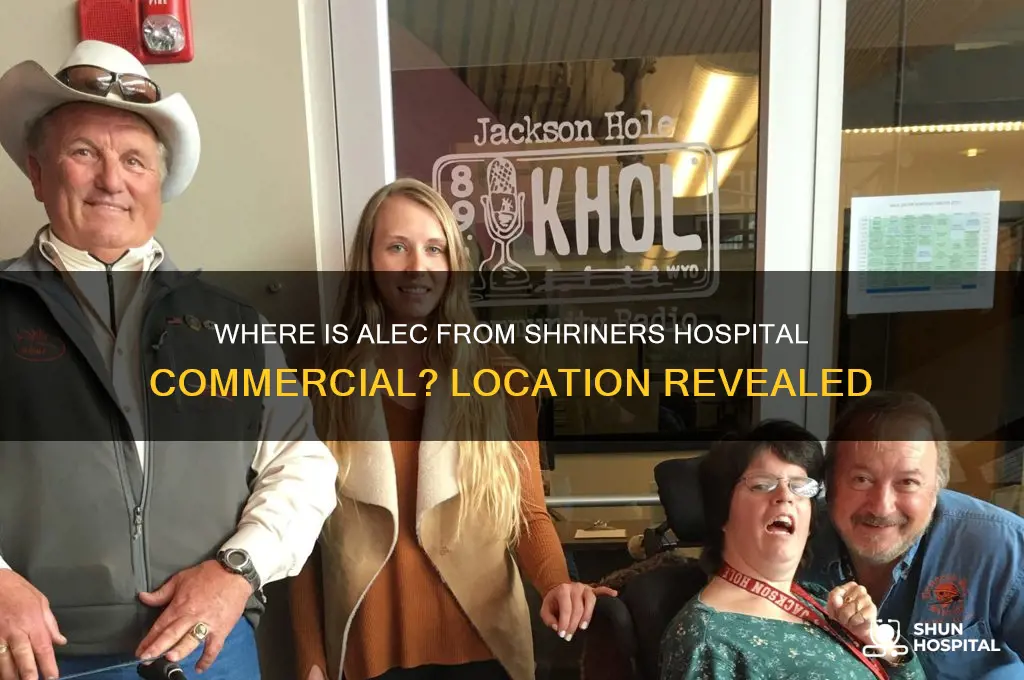 where is alec from shriners hospital commercial