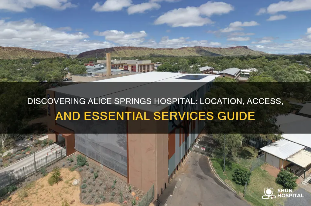 where is alice springs hospital