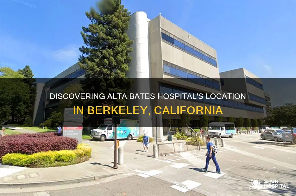 where is alta bates hospital