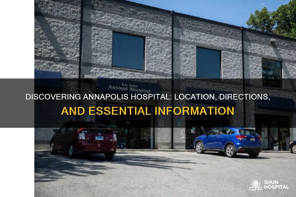 where is annapolis hospital
