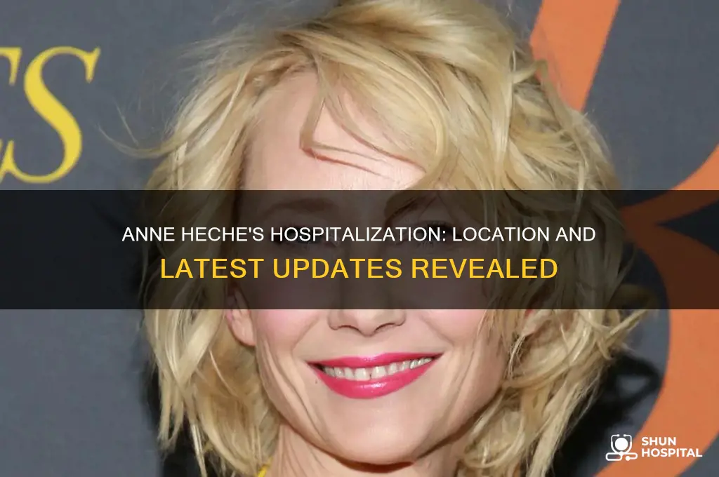 where is anne heche hospitalized