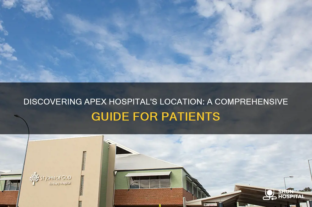 where is apex hospital