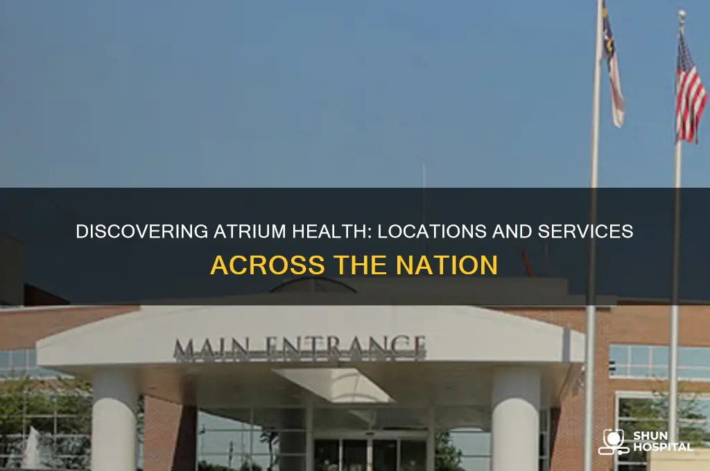 where is atrium health located