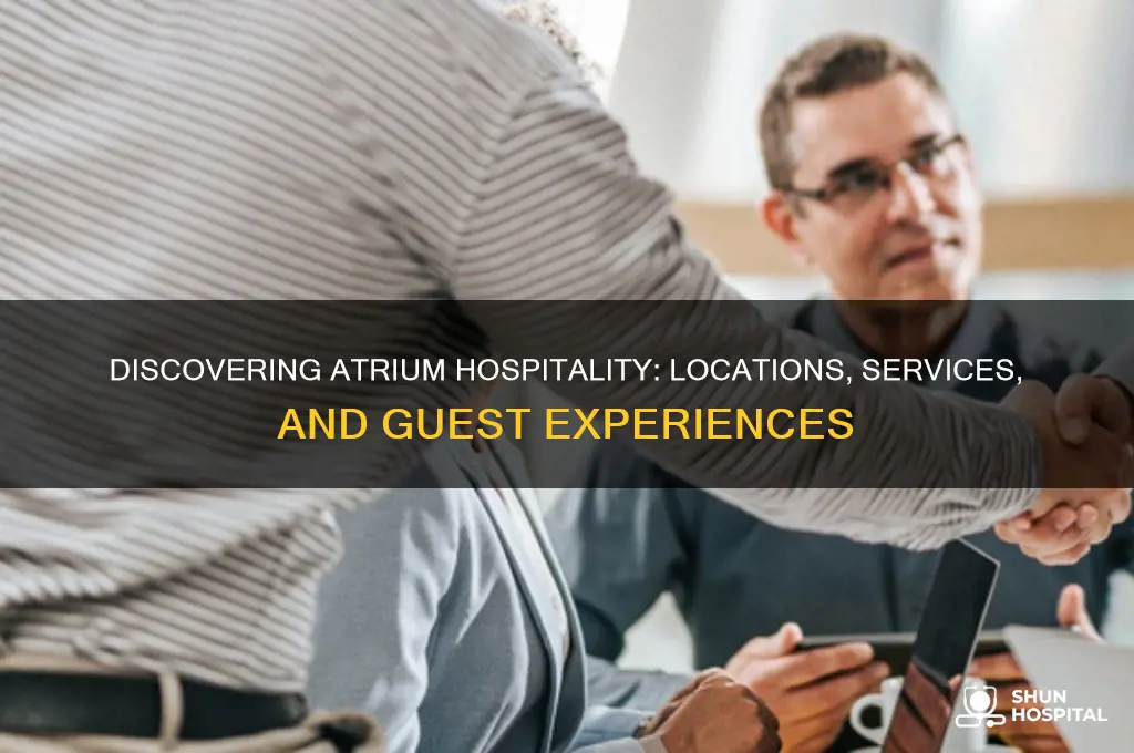 where is atrium hospitality